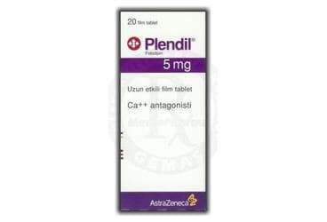 PLENDIL 5 MG UZUN ETKILI 20 FILM TABLET İlaç Görseli