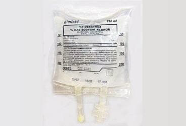 BIOFLEKS %5 DEKSTROZ %0,45 SODYUM KLORUR ENJEKTABL SOL (PVC TORBA) 250 ML SETLI İlaç Görseli