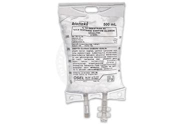 BIOFLEKS DEKSTRAN-40 IZOTONIK SODYUM KLORUR SOL (PVC TORBA) 500 ML SETLI İlaç Görseli