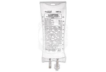 BIOFLEKS %5 DEKSTROZ RINGER LAKTAT ENJEKTABL SOL (PVC TORBA)  1000 ML SETSIZ İlaç Görseli