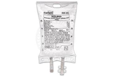 BIOFLEKS IZOLEKS DENGELI ELEKTROLIT SOL (PVC TORBA) 500 ML SETSIZ İlaç Görseli