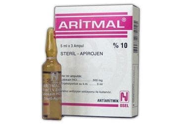 ARITMAL %10  500 MG 5 ML 3 AMPUL İlaç Görseli