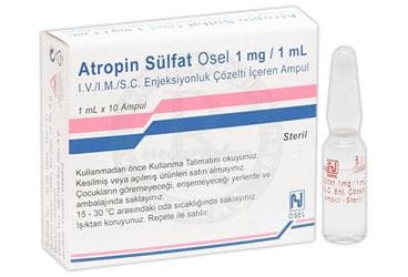 ATROPIN BIOSEL  1 MG      10 AMPUL İlaç Görseli