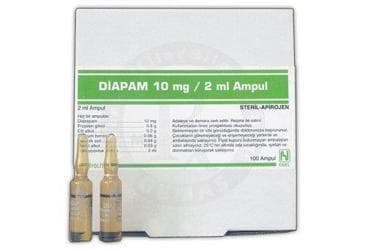 DIAPAM 10 MG 2MLX100 AMPUL İlaç Görseli
