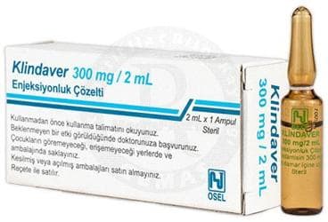 KLINDAVER  300 MG 1 AMPUL İlaç Görseli