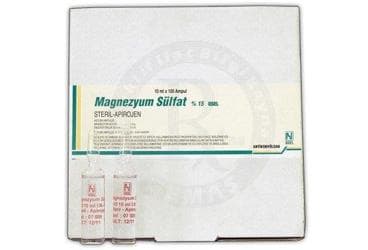 MAGNEZYUM SULFAT %15 BIOSEL 10MLX100 AMPUL İlaç Görseli