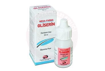 MEGA-FARMA GLISERIN DAMLALIKLI 30 ml şişe İlaç Görseli