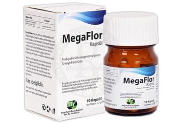 MEGAFLOR KAPSUL 10 kapsül İlaç Görseli