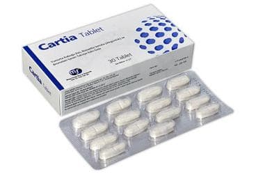 CARTIA TABLET 30 tablet İlaç Görseli