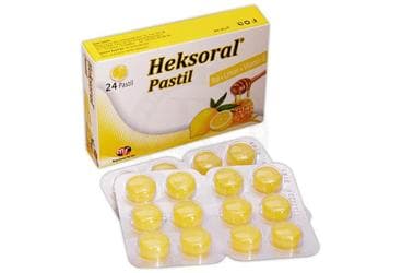 HEKSORAL PASTIL BAL+LIMON+VITAMIN C 24 pastil İlaç Görseli