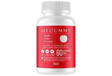 MYGUMMY APPLE CIDER VINEGAR TAKVIYE EDICI GIDA 60 kapsül İlaç Görseli