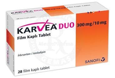 KARVEA DUO 300 MG/10 MG 28 FILM KAPLI TABLET İlaç Görseli