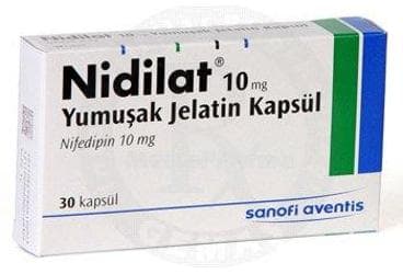 NIDILAT 10 MG 30  YUM.KAPSUL İlaç Görseli