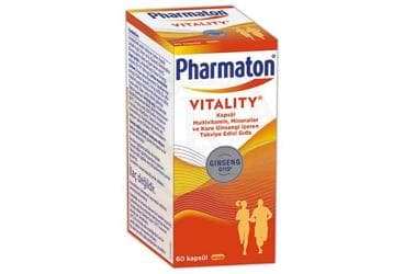 PHARMATON VITALITY KAPSUL 60 kapsül İlaç Görseli