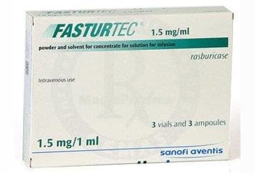 FASTURTEC 1,5 MG/1 ML INFIZYONLUK COZELTI ICIN TOZ ICEREN FLAKON VECOZUCU ICEREN AMPUL İlaç Görseli