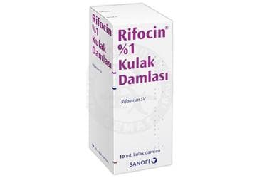 RIFOCIN 100 MG 10 ML KULAK  DAMLA İlaç Görseli
