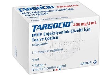 TARGOCID 400 MG 1 FLAKON İlaç Görseli