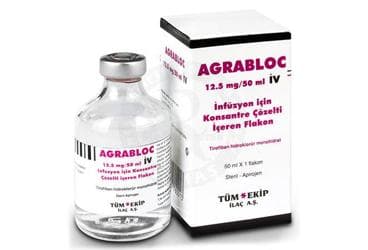AGRABLOC 12,5 MG/50 ML IV INF. ICIN KON. COZ. ICEREN FLAKON (1 FLAKON) İlaç Görseli