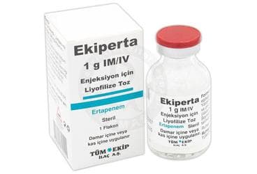 EKIPERTA 1G IM/IV ENJEKSIYON ICIN LIYOFILIZE TOZ İlaç Görseli