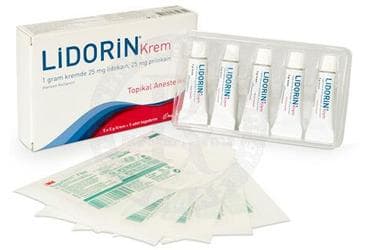 LIDORIN KREM (5 GR 5 ADET) İlaç Görseli