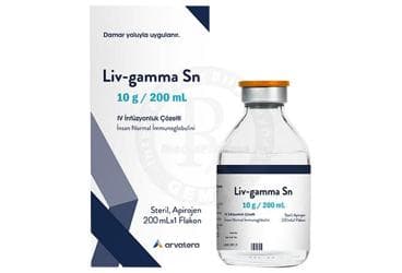 LIV-GAMMA SN 10 G/200 ML IV INFUZYONLUK COZELTI İlaç Görseli