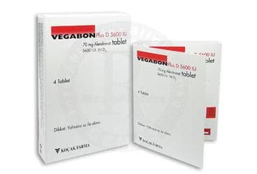 VEGABON PLUS D 5600 IU 4 TABLET İlaç Görseli
