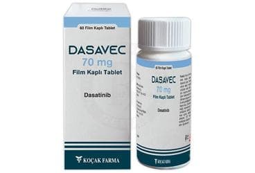 DASAVEC 70 MG FILM KAPLI TABLET (60 TABLET) İlaç Görseli