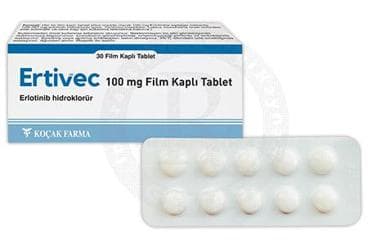 ERTIVEC 100 MG FILM KAPLI TABLET (30 TABLET) İlaç Görseli