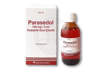 PARASEDOL 120 MG/5 ML PEDIATRIK ORAL COZELTI İlaç Görseli