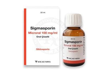 SIGMASPORIN MICRORAL 100 MG/ML ORAL COZELTI 50 ML İlaç Görseli