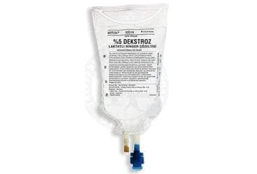 %5 DEKSTROZ LAKTATLI RINGER PVC 500 ML(SETSIZ) İlaç Görseli