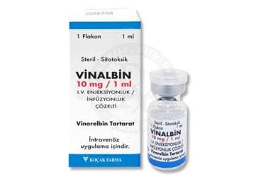 VINALBIN 10 MG/1 ML I.V. ENJEKSIYONLUK/INFUZYONLUK COZELTI İlaç Görseli