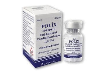 POLIX 500.000 IU ENJEKSIYONLUK COZELTI HAZIRLAMAK ICIN TOZ ICEREN 1 FLAKON İlaç Görseli
