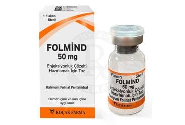 FOLMIND 50 MG ENJEKSIYONLUK COZELTI HAZIRLAMAK ICIN TOZ İlaç Görseli