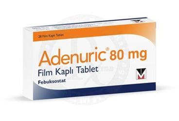 ADENURIC 80 MG 28 FILM KAPLI TABLET İlaç Görseli