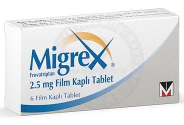 MIGREX 2,5 MG 6 FILM TABLET İlaç Görseli