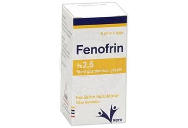 FENOFRIN % 2.5 GOZ DAMLASI, COZELTI İlaç Görseli