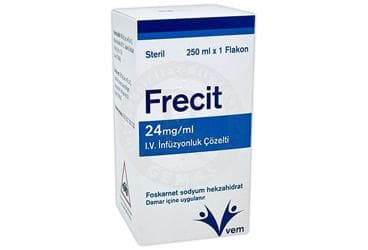 FRECIT 24 MG/ML I.V. INFUZYONLUK COZELTI İlaç Görseli
