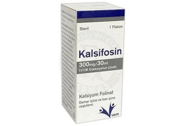 KALSIFOSIN 300 MG/ 30 ML I.V./ I.M. ENJEKSIYONLUK COZELTI İlaç Görseli