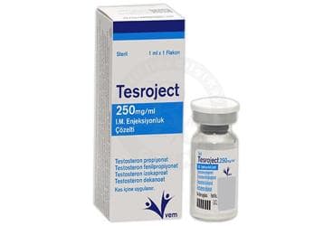 TESROJECT 250 MG/ML I.M. ENJEKSIYONLUK COZELTI İlaç Görseli