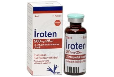 IROTEN 500 MG/25 ML I.V. INFUZYONLUK KONSANTRE COZELTI İlaç Görseli