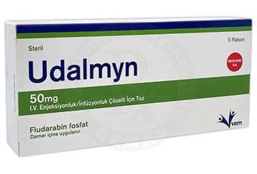 UDALMYN 50 MG I.V. ENJEKSIYONLUK/INFUZYONLUK COZELTI ICIN TOZ (5 FLAKON) İlaç Görseli