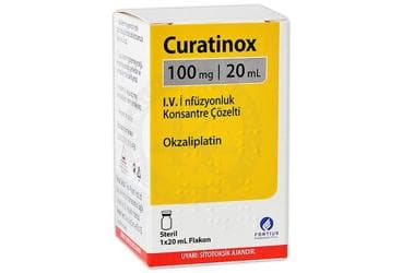 CURATINOX 100 MG/20 ML IV INFUZYON ICIN KONSANTRE COZELTI ICEREN 1 FLAKON İlaç Görseli