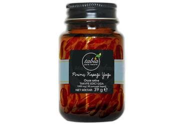 TABIA PIRINC KEPEGI YAGI KAPSUL 1000 mg 30 kapsül İlaç Görseli