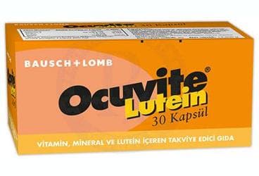 OCUVITE LUTEIN KAPSUL 30 kapsül İlaç Görseli