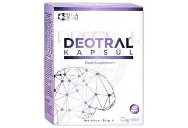 DEOTRAL VITAMIN VE MINERAL ICEREN TAKVIYE EDICI GIDA 60 kapsül İlaç Görseli
