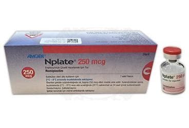 NPLATE 250 MCG ENJEKSIYONLUK COZELTI HAZIRLAMAK ICIN TOZ İlaç Görseli