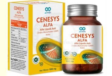 ARMIN CENESYS ALFA TAKVIYE EDICI GIDA TABLET 60 tablet İlaç Görseli