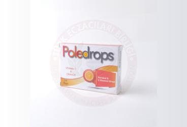 POLEDROPS VITAMIN C & PORTAKALLI PASTIL 24 pastil İlaç Görseli