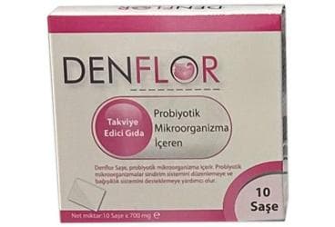 DENFLOR PROBIYOTIK MIKROORGANIZMA ICEREN SASE 750 mg 10 saşe İlaç Görseli